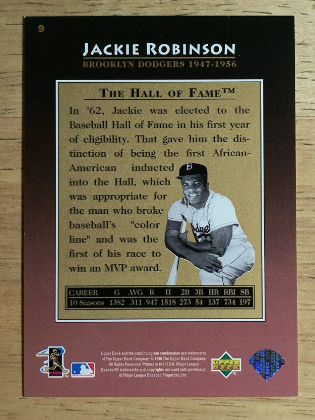 1997 Upper Deck #9 Jackie Robinson