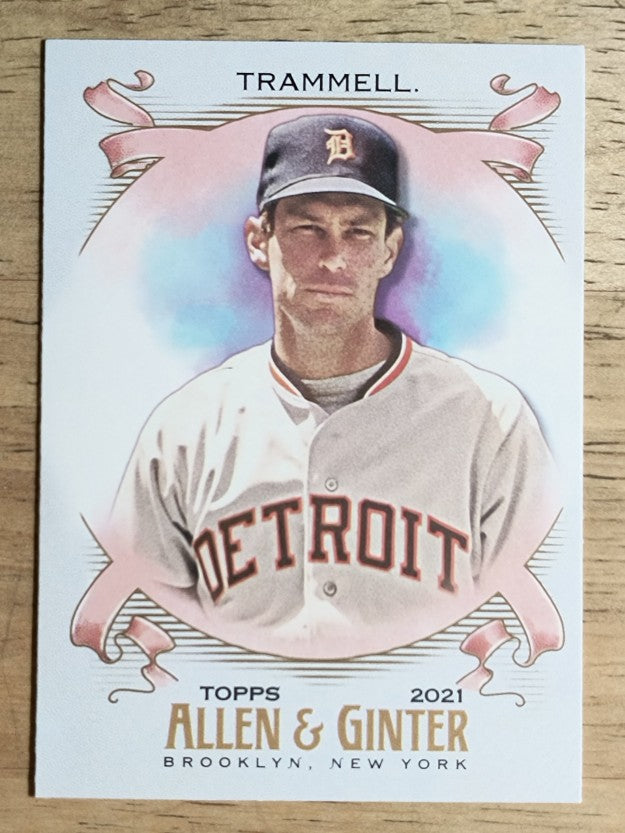 2021 Topps Allen and Ginter #288 Alan Trammell