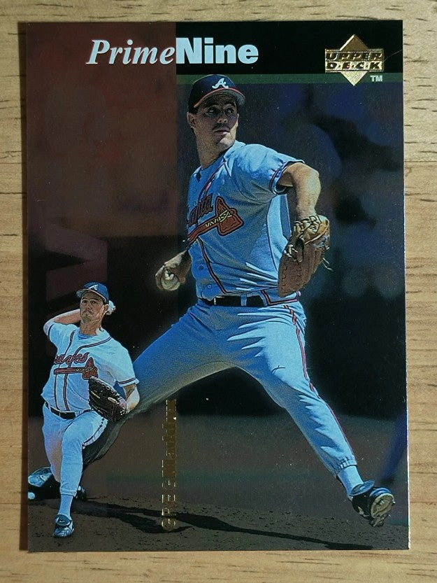 1998 Upper Deck Prime Nine #PN56 Greg Maddux/1992