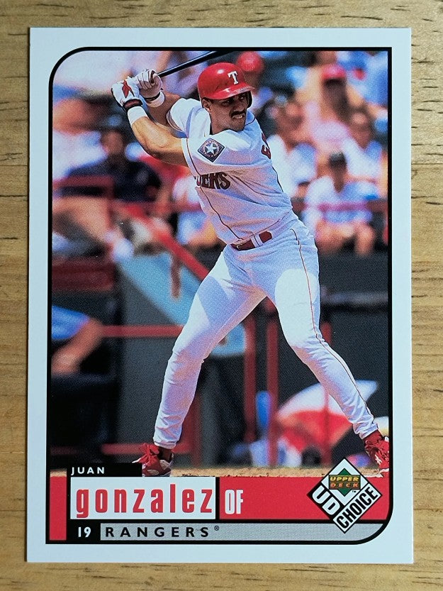 1999 UD Choice #152 Juan Gonzalez