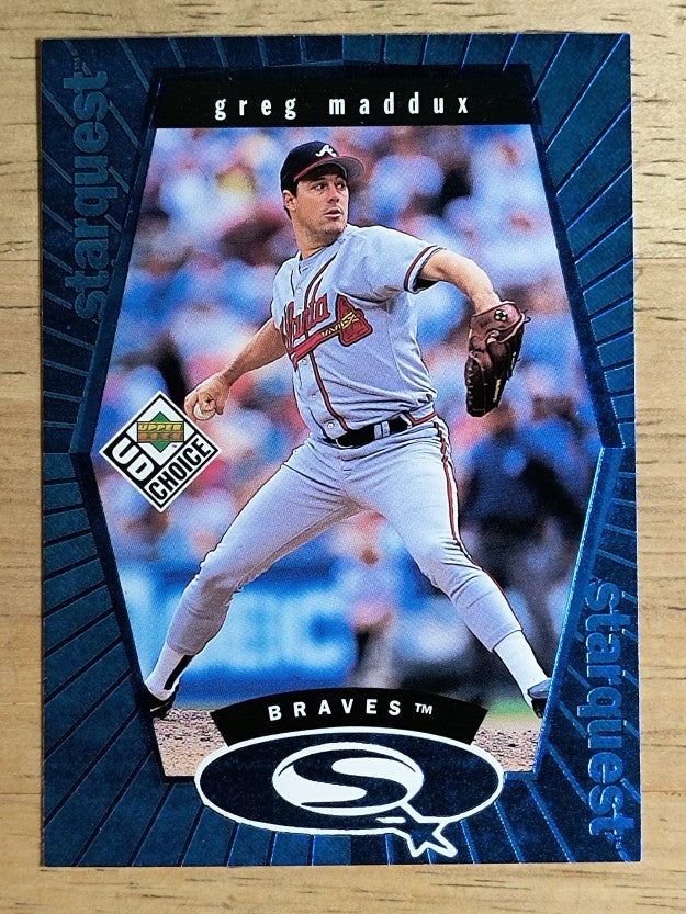 1999 UD Choice StarQuest #11 Greg Maddux