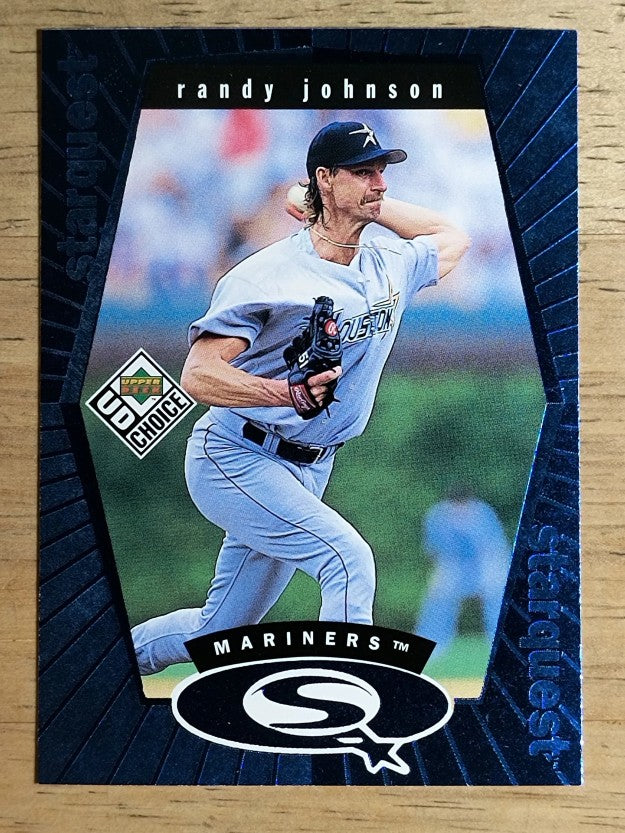 1999 UD Choice StarQuest #12 Randy Johnson