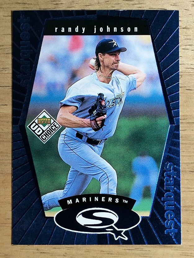 1999 UD Choice StarQuest #12 Randy Johnson