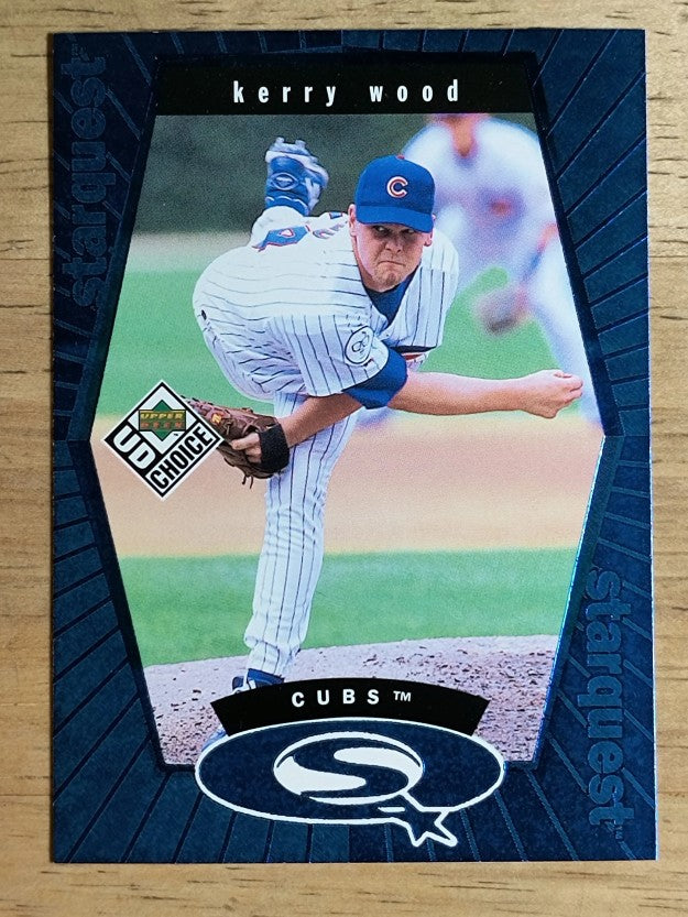 1999 UD Choice StarQuest #25 Kerry Wood