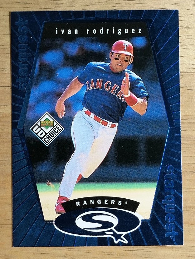 1999 UD Choice StarQuest #20 Ivan Rodriguez