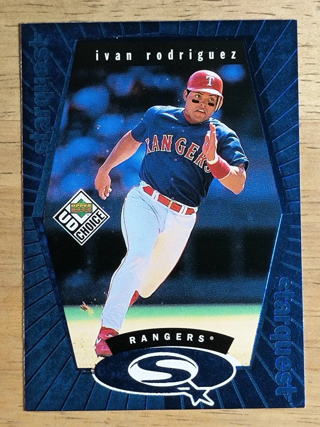 1999 UD Choice StarQuest #20 Ivan Rodriguez