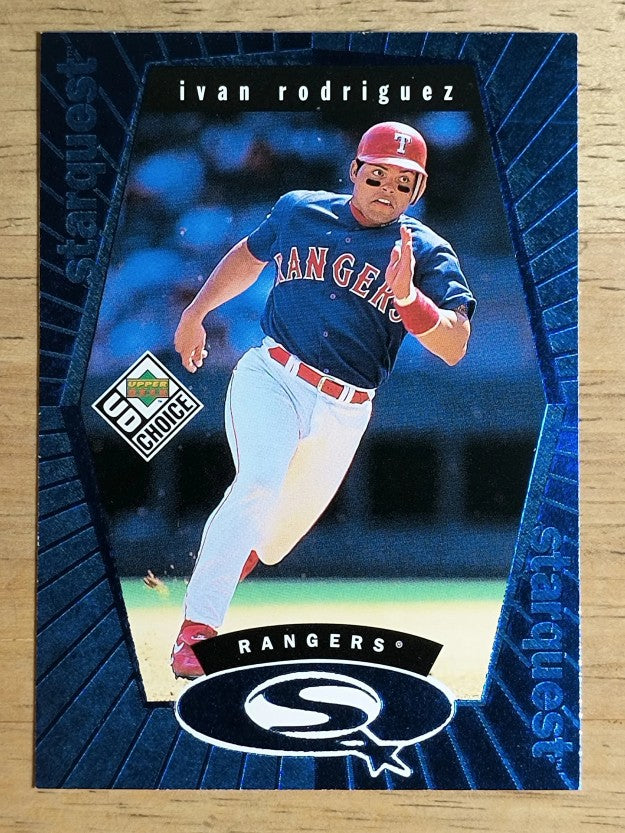 1999 UD Choice StarQuest #20 Ivan Rodriguez