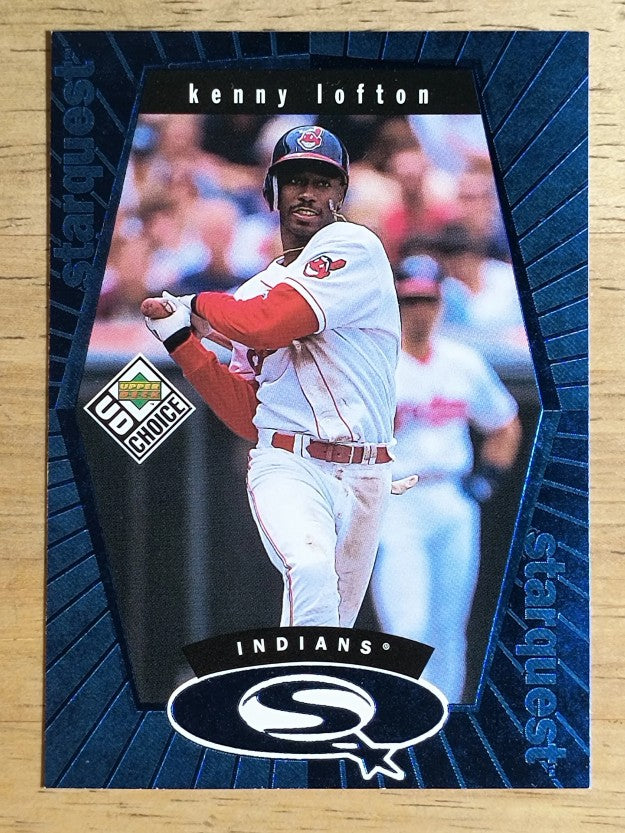 1999 UD Choice StarQuest #26 Kenny Lofton