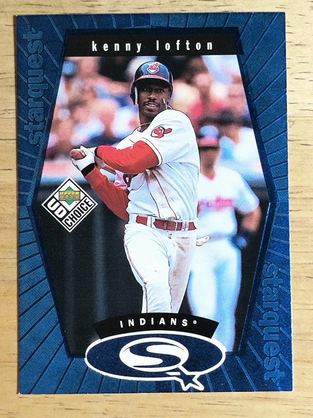 1999 UD Choice StarQuest #26 Kenny Lofton