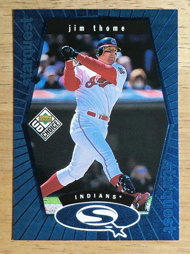 1999 UD Choice StarQuest #30 Jim Thome