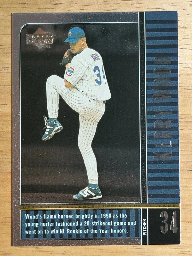 2000 Upper Deck Legends #20 Kerry Wood