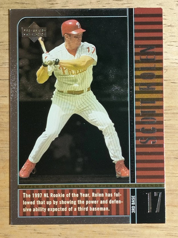 2000 Upper Deck Legends #61 Scott Rolen