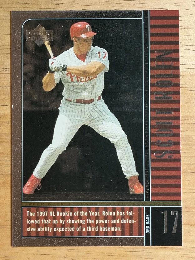 2000 Upper Deck Legends #61 Scott Rolen