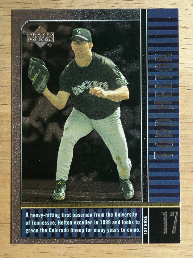 2000 Upper Deck Legends #73 Todd Helton
