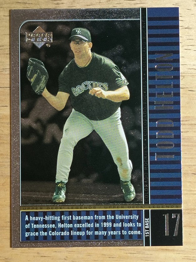 2000 Upper Deck Legends #73 Todd Helton