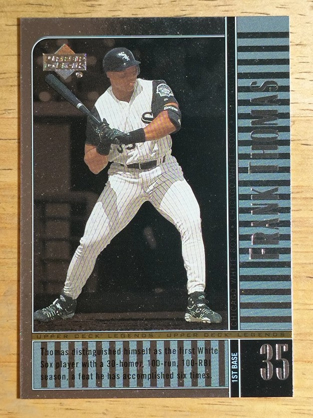 2000 Upper Deck Legends #84 Frank Thomas