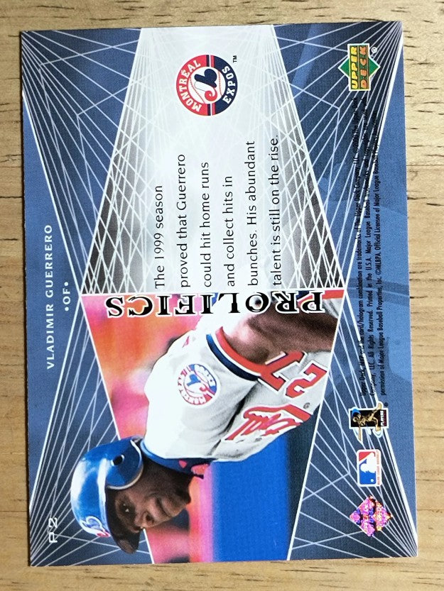 2000 Upper Deck MVP Prolifics #P2 Vladimir Guerrero