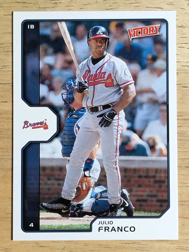 2002 Upper Deck Victory #254 Julio Franco
