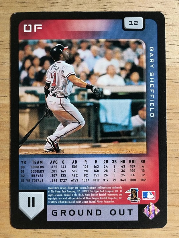 2003 Upper Deck Victory #12 Gary Sheffield