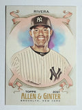 2021 Topps Allen and Ginter #115 Mariano Rivera