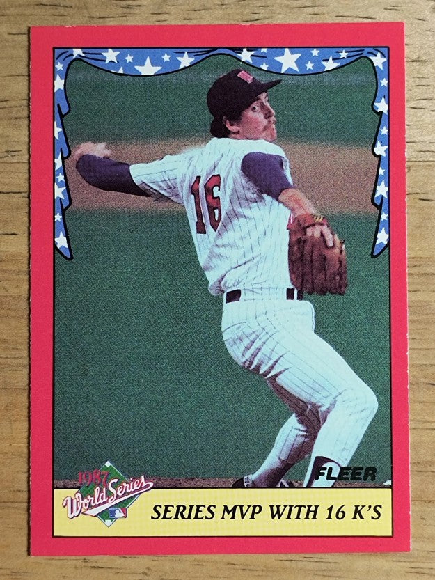 1988 Fleer World Series #12 Frank Viola
