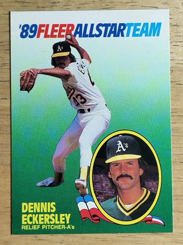 1989 Fleer All-Stars #4 Dennis Eckersley