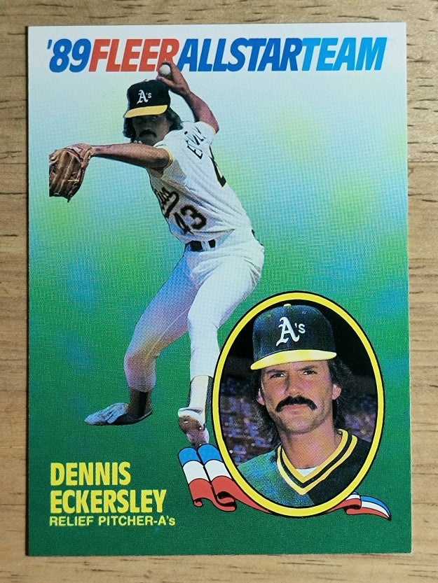 1989 Fleer All-Stars #4 Dennis Eckersley