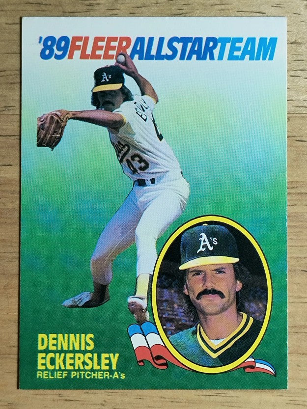 1989 Fleer All-Stars #4 Dennis Eckersley