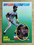 1989 Fleer All-Stars #5 Julio Franco