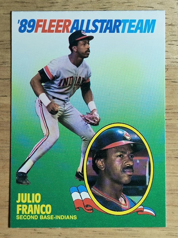 1989 Fleer All-Stars #5 Julio Franco