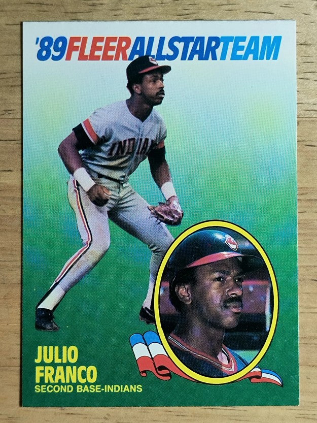 1989 Fleer All-Stars #5 Julio Franco