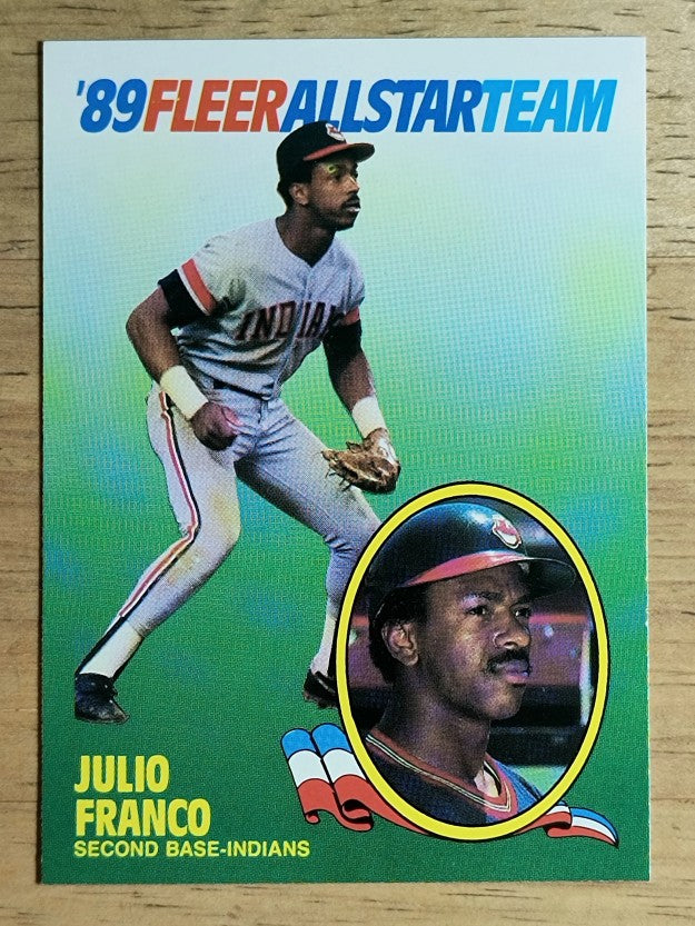 1989 Fleer All-Stars #5 Julio Franco