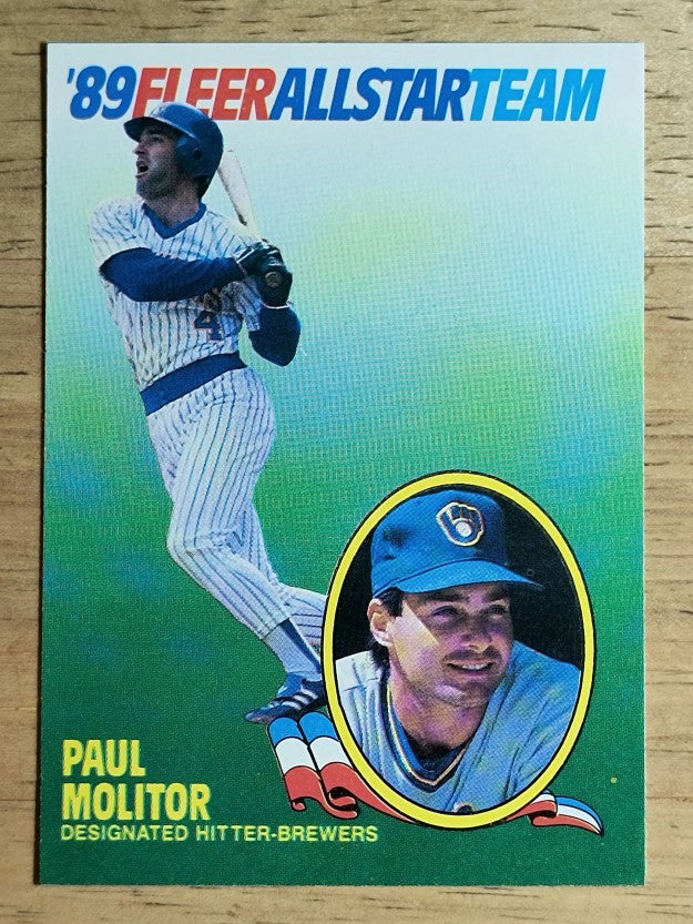 1989 Fleer All-Stars #8 Paul Molitor