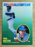 1989 Fleer All-Stars #8 Paul Molitor