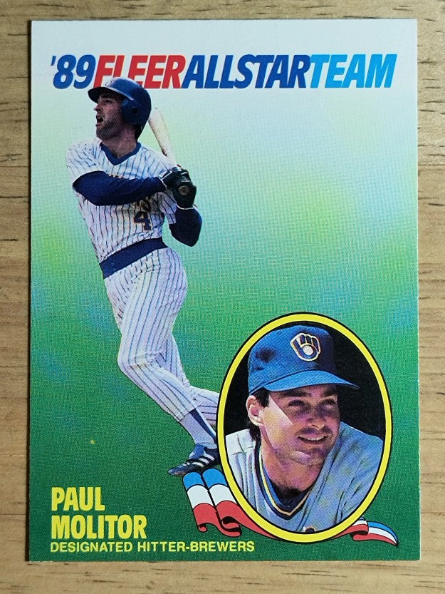 1989 Fleer All-Stars #8 Paul Molitor
