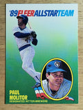 1989 Fleer All-Stars #8 Paul Molitor