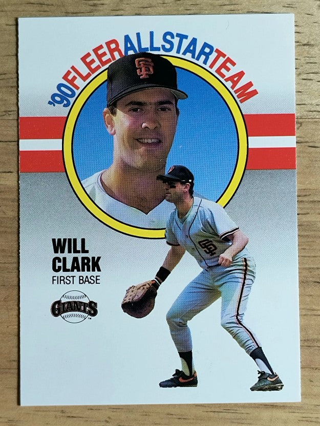 1990 Fleer All-Stars #2 Will Clark