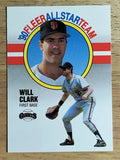 1990 Fleer All-Stars #2 Will Clark
