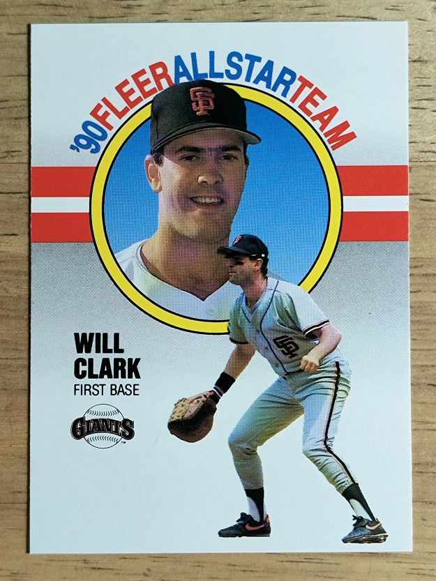 1990 Fleer All-Stars #2 Will Clark
