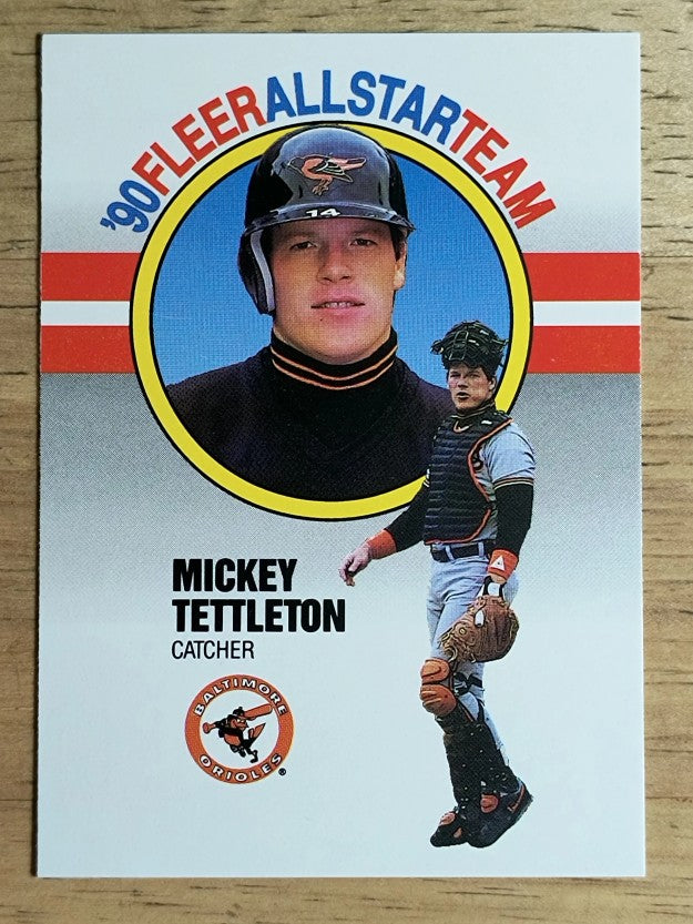 1990 Fleer All-Stars #12 Mickey Tettleton