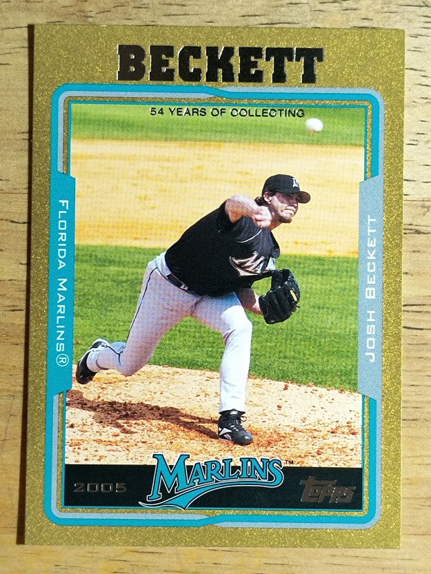 2005 Topps Gold #160 Josh Beckett