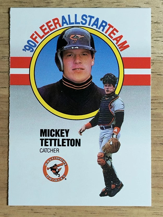 1990 Fleer All-Stars #12 Mickey Tettleton