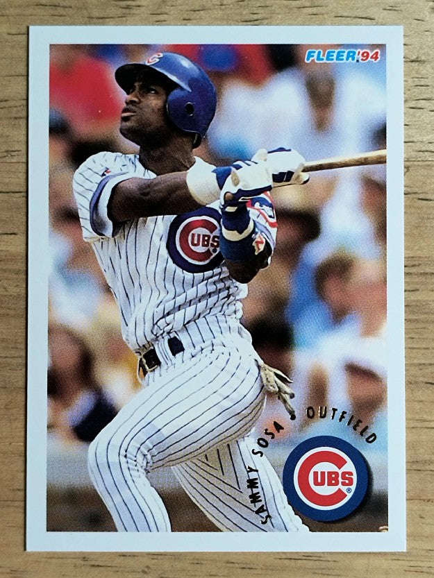 1994 Fleer #399 Sammy Sosa