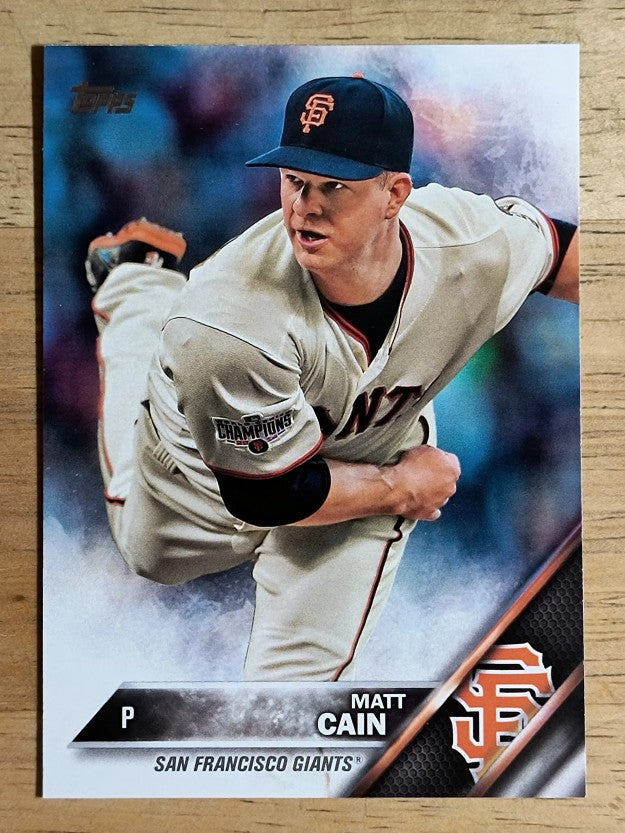2016 Topps #171 Matt Cain