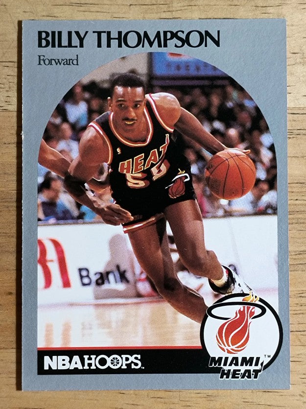 1990-91 Hoops #171B Billy Thompson