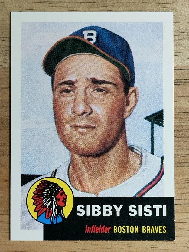 1991 Topps Archives '53 #124 Sibby Sisti