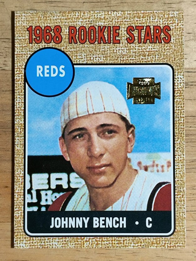 2001 Topps Archives #279 Johnny Bench 68 (NM)