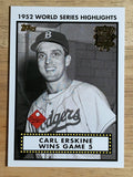 2002 Topps '52 World Series Highlights #52WS5 Carl Erskine (NM)