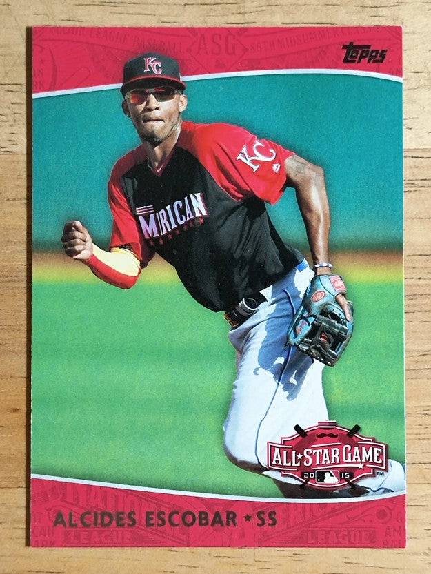2015 Topps Update All Star Access #MLB21 Alcides Escobar (NM)