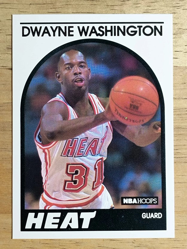 1989-90 Hoops #101 Dwayne Washington SP (NM)